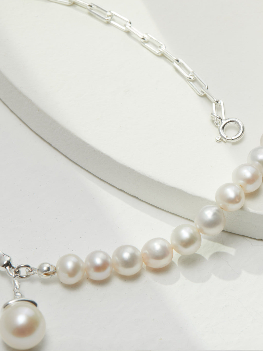 10MM Large Flawless Perfectly Round Pearl Necklace