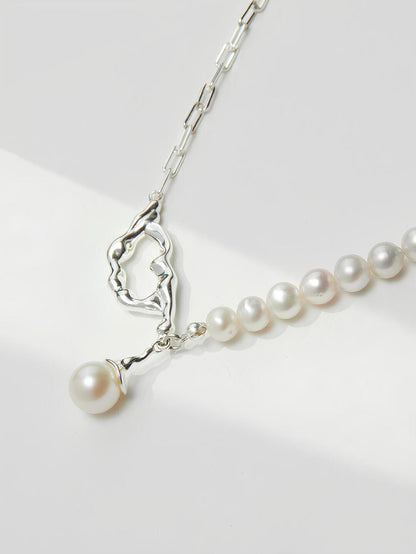 10MM Large Flawless Perfectly Round Pearl Necklace