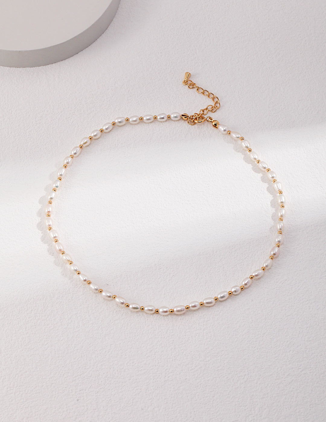 Sterling Silver  Pearl Choker Necklace