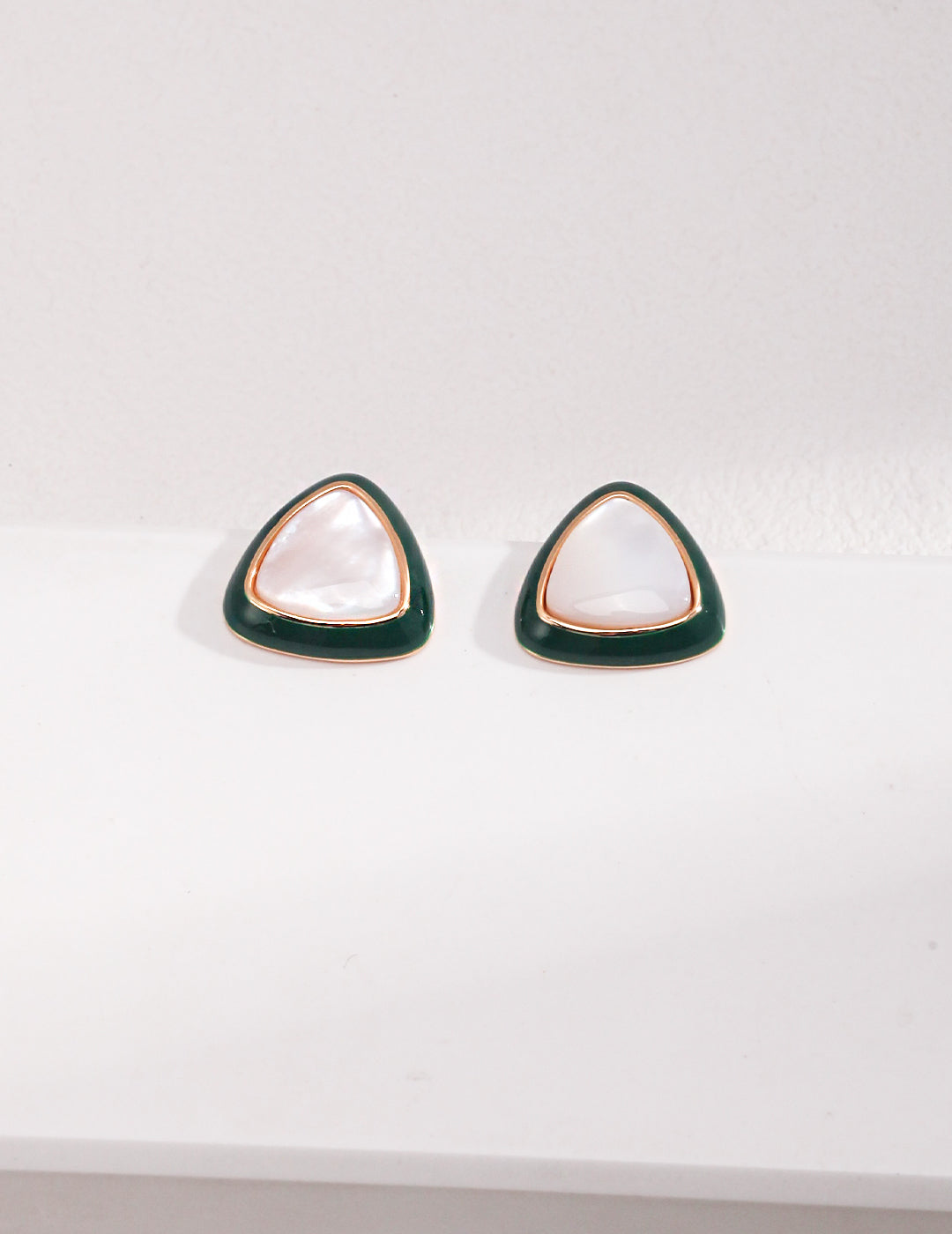 French-Style Premium Emerald Sterling Silver Earrings