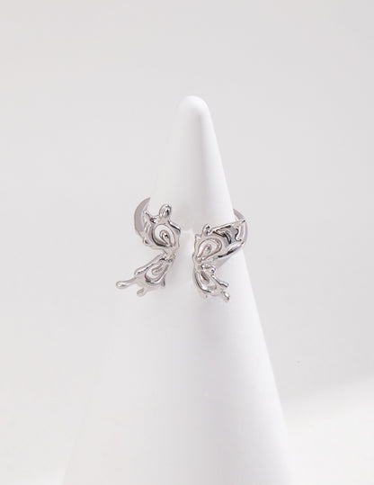 925 Sterling Silver Butterfly Ring