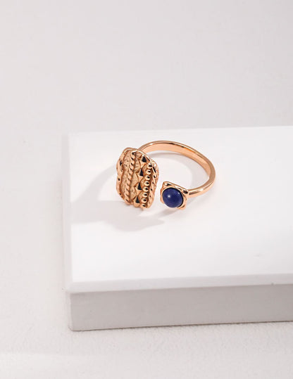 Sterling Silver Lapis Lazuli  Ring