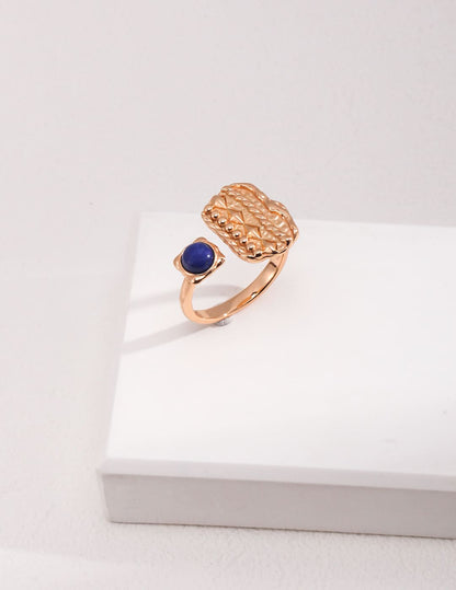 Sterling Silver Lapis Lazuli  Ring