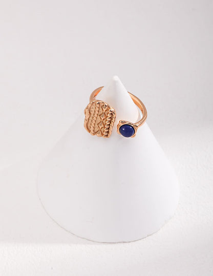 Sterling Silver Lapis Lazuli  Ring