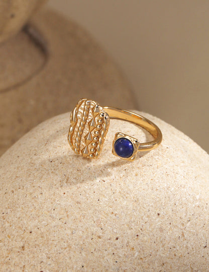 Sterling Silver Lapis Lazuli  Ring