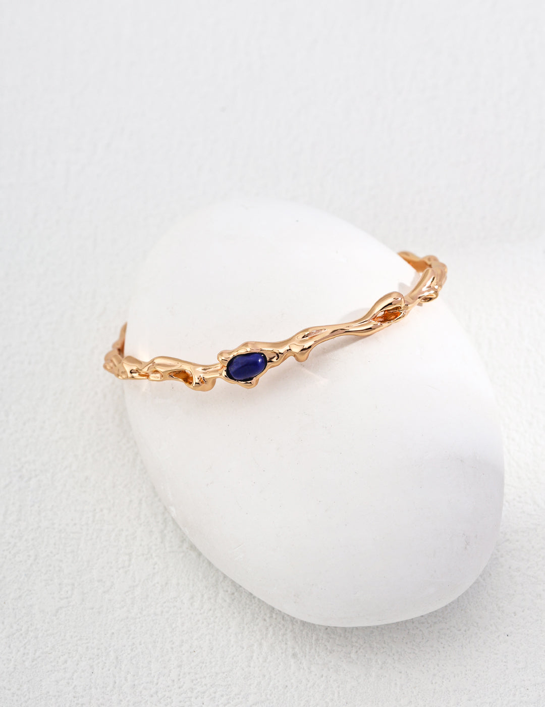 Sterling Silver Lapis Lazuli  Bracelet