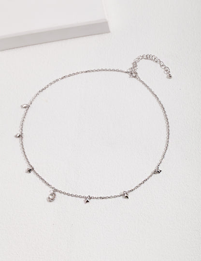 Must-have Layered Sterling Silver Star and Moon Necklace